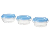 IKEA PRUTA Food container, Transparent / Blue 70ml
